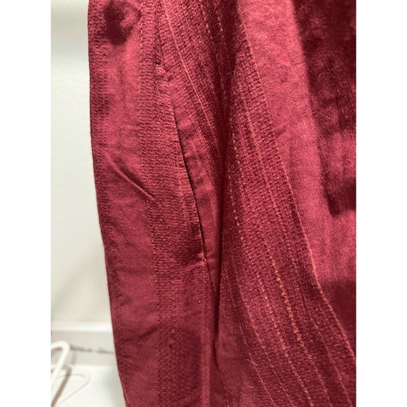 Universal Threads Maroon Embroidered Dress Size‎ Small - Picture 5 of 6